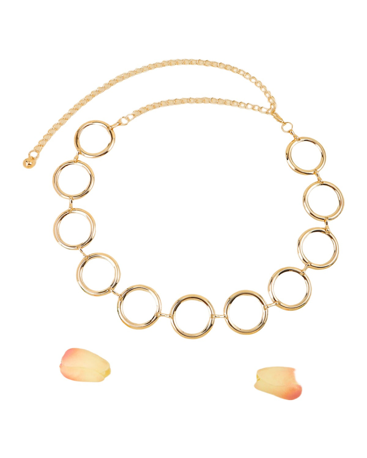 Circle Metal Chain Belt photo 11