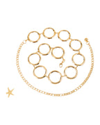 Circle Metal Chain Belt photo 13