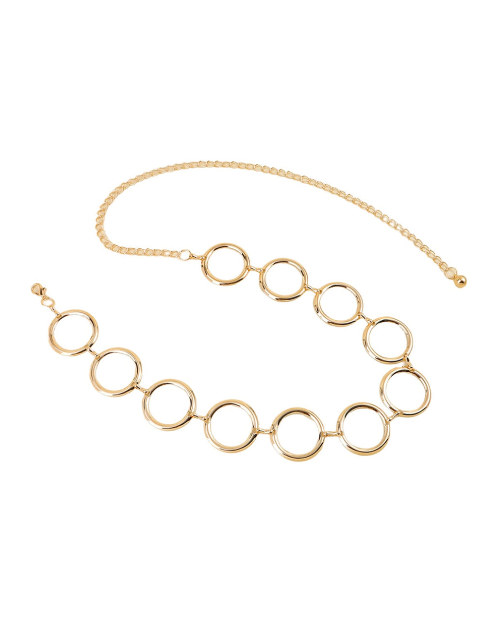 Circle Metal Chain Belt photo 2