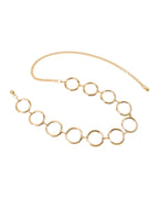 Circle Metal Chain Belt photo 2
