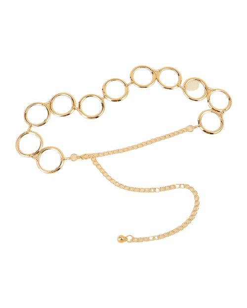 Circle Metal Chain Belt photo 5