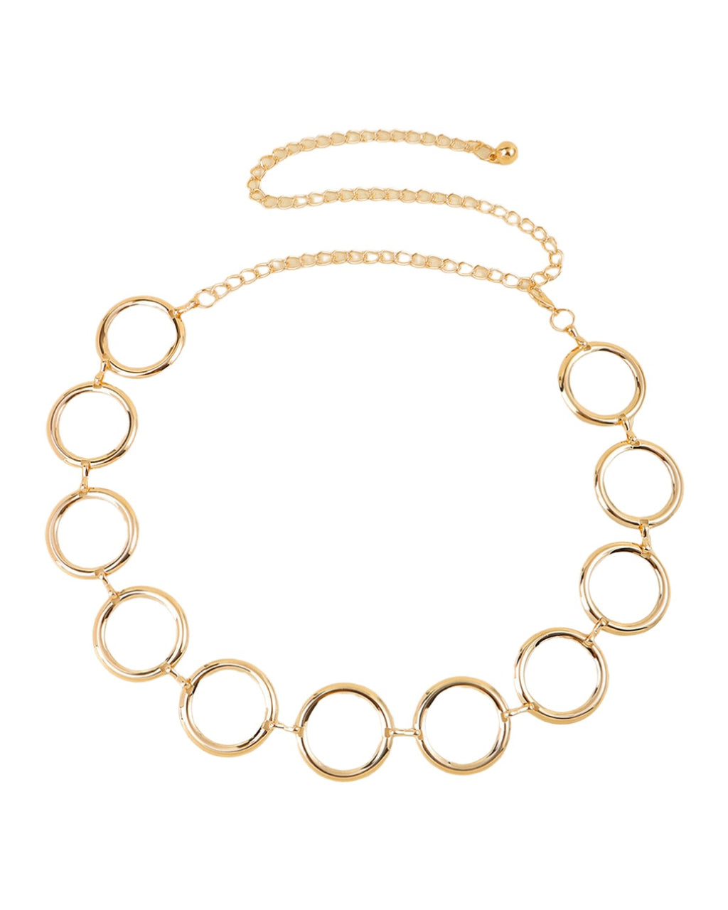 Circle Metal Chain Belt photo 9