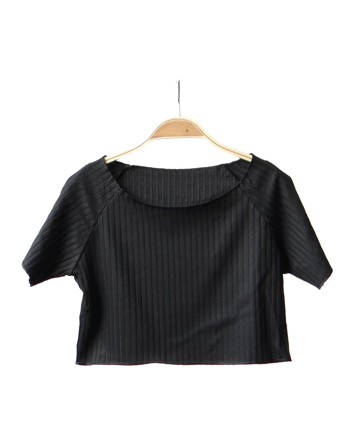 Off-shoulder Knitted Bottoming Shirt Top photo 3