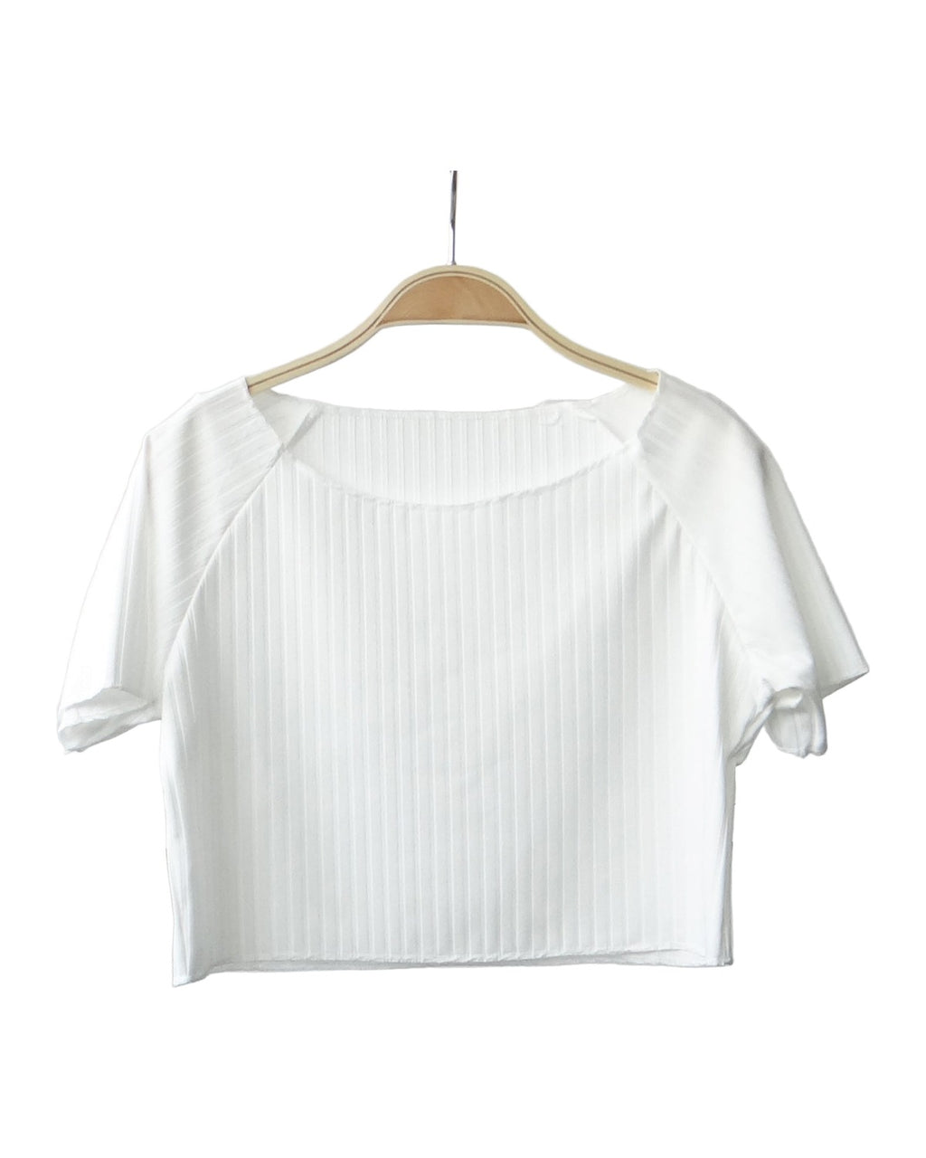 Off-shoulder Knitted Bottoming Shirt Top photo 4