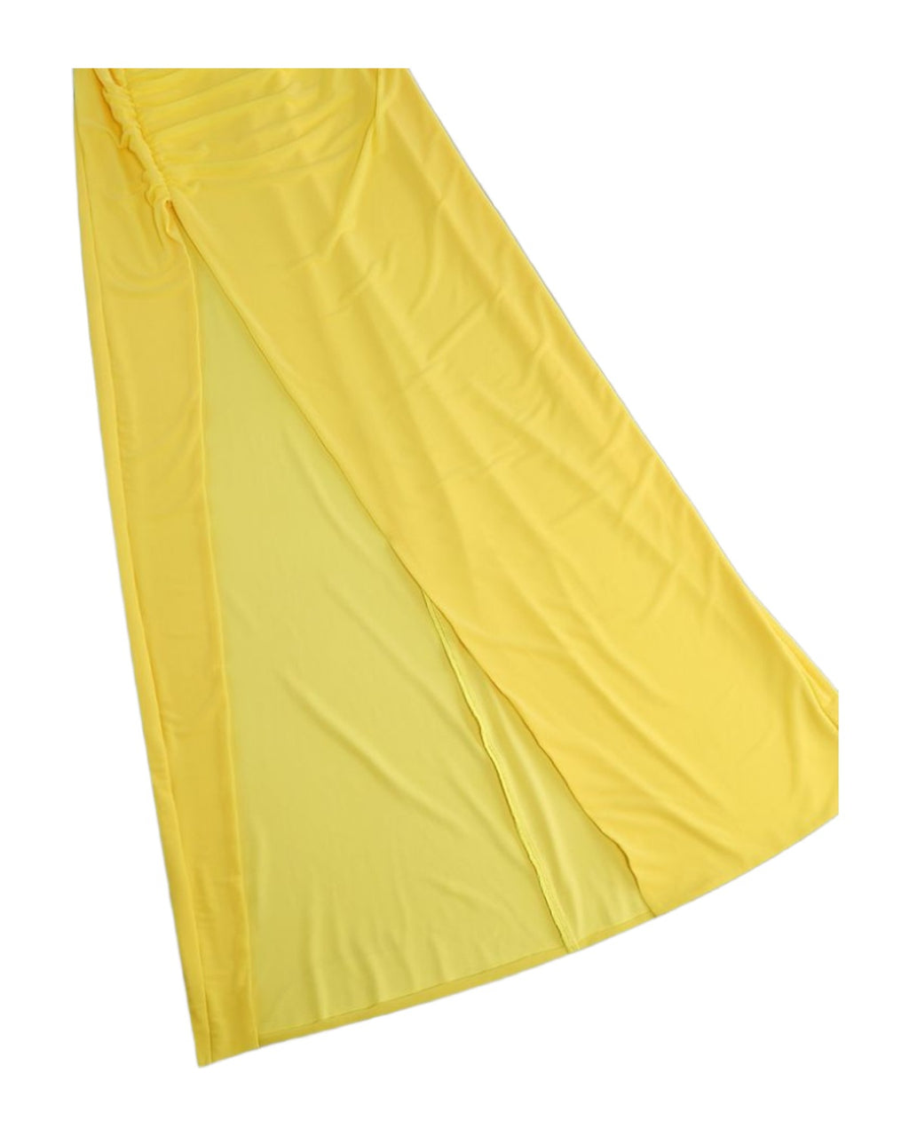Twist Wrap Chest Solid Color Dress photo 8