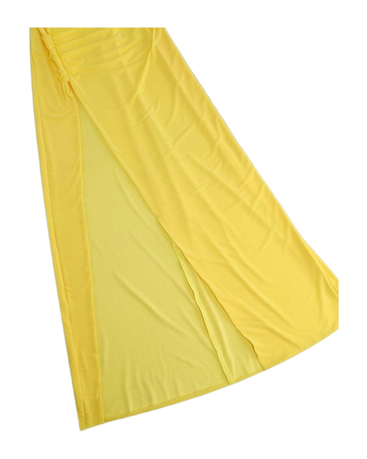 Twist Wrap Chest Solid Color Dress photo 8