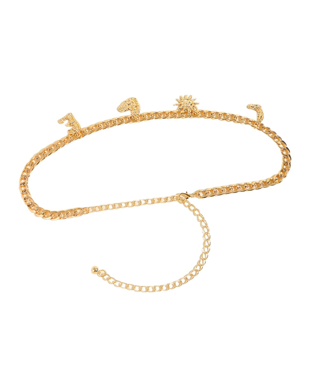 Metal Chain Gold Dress photo 3