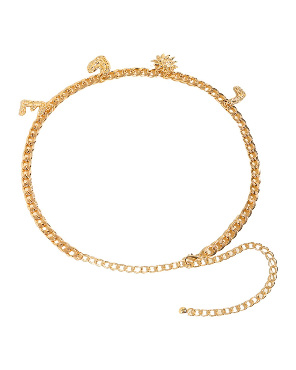 Metal Chain Gold Dress photo 6
