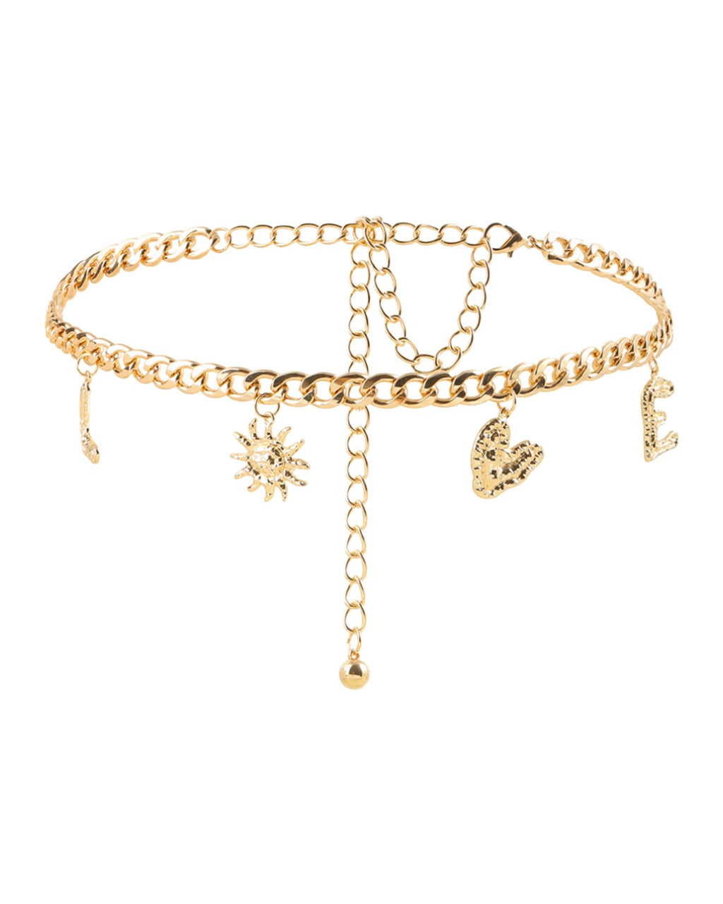 Metal Chain Gold Dress photo 9