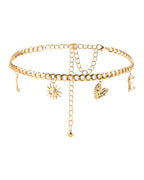 Metal Chain Gold Dress photo 9