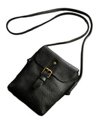 Genuine Leather Vertical Mini Skeleton-skin Small Bag photo 7