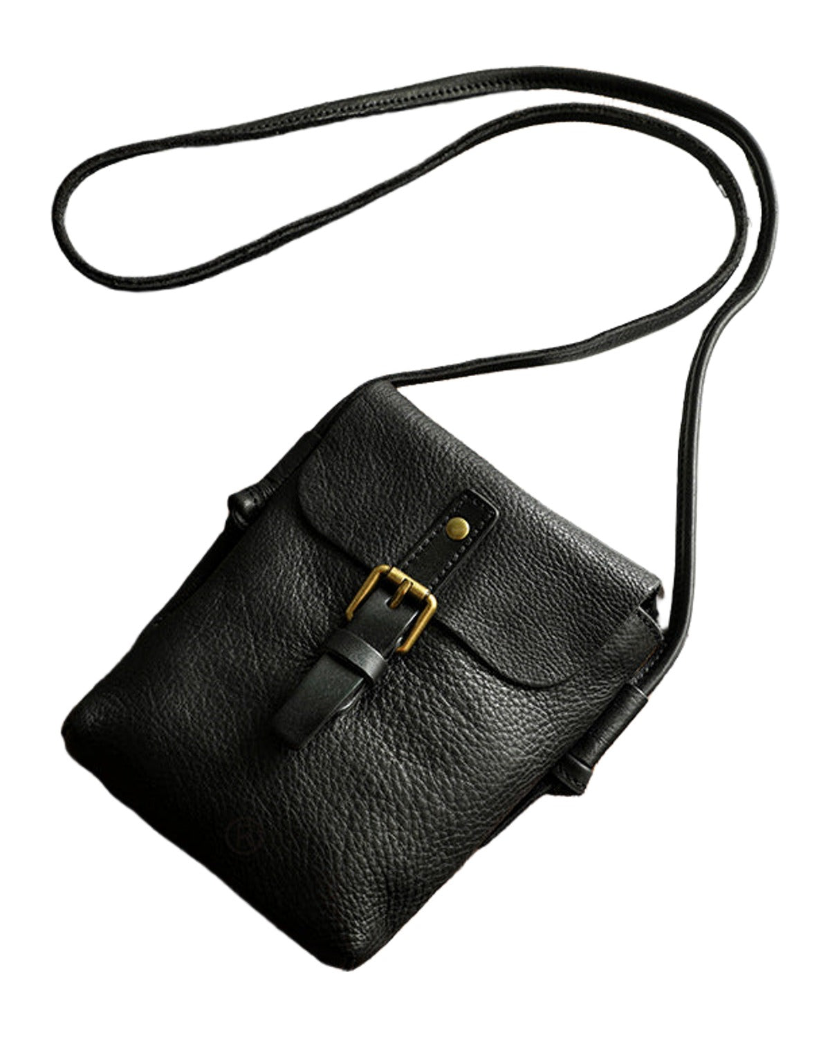 Genuine Leather Vertical Mini Skeleton-skin Small Bag photo 7