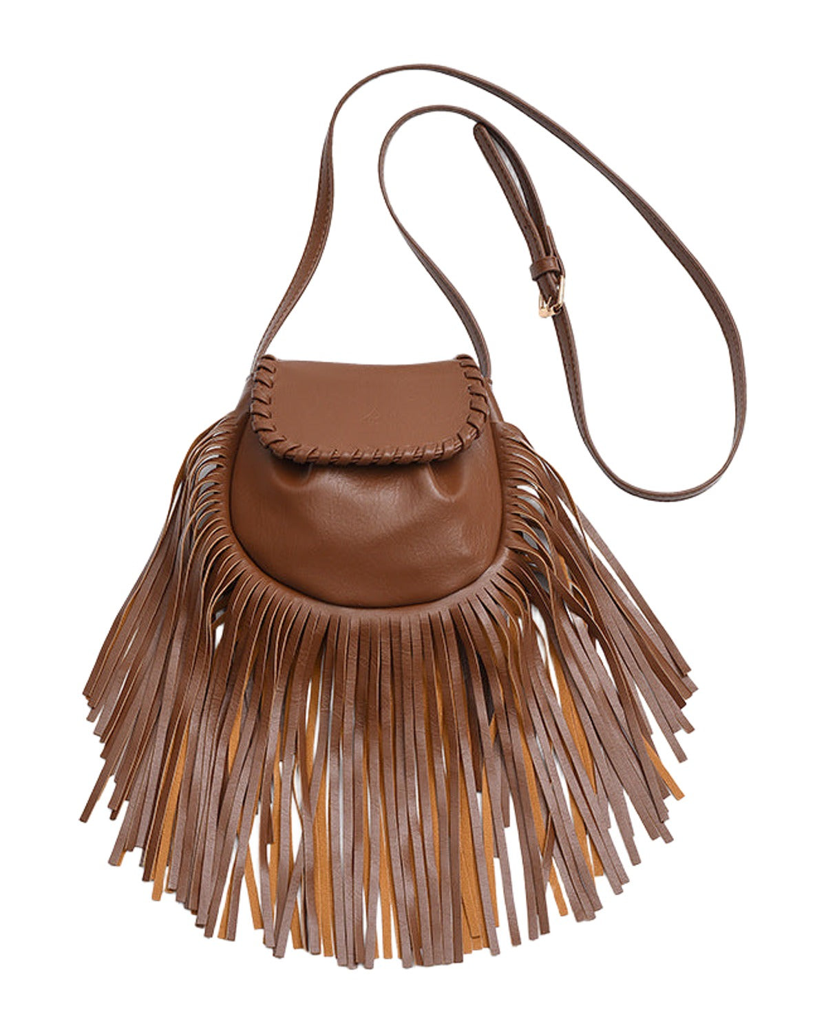 Trend Retro Tassel Shoulder Cross Body Bucket Bag photo 1