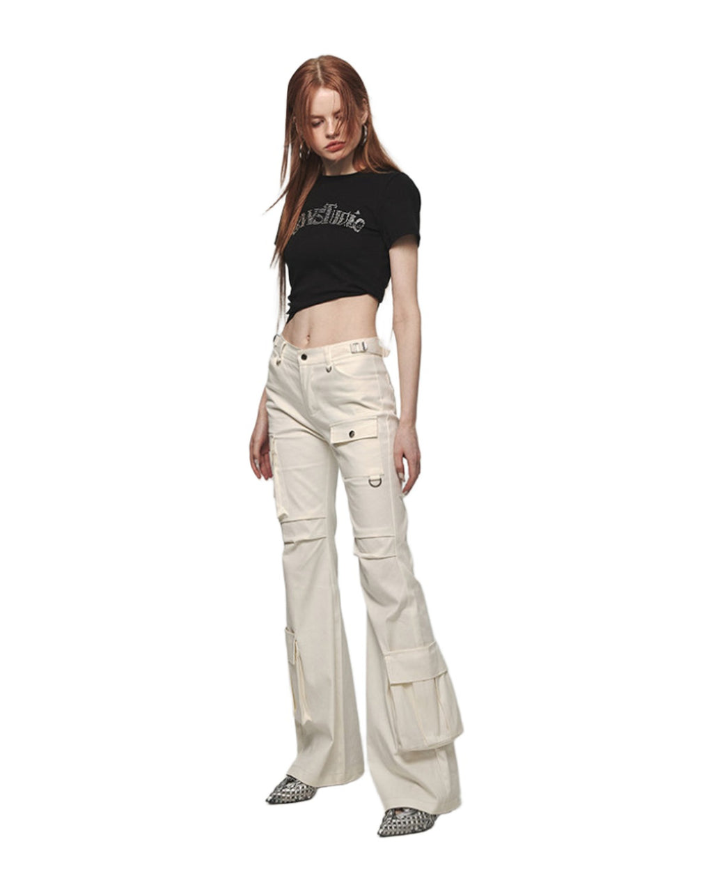 Cargo Pants Retro Wide Leg Straight Leg photo 3