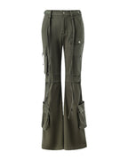 Cargo Pants Retro Wide Leg Straight Leg photo 5