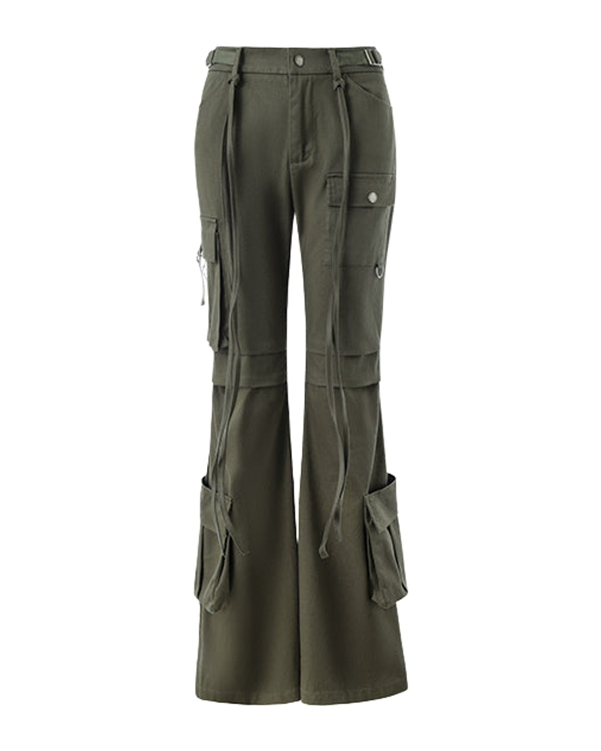 Cargo Pants Retro Wide Leg Straight Leg photo 5