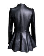 Short Coat Leather Jacket photo 4