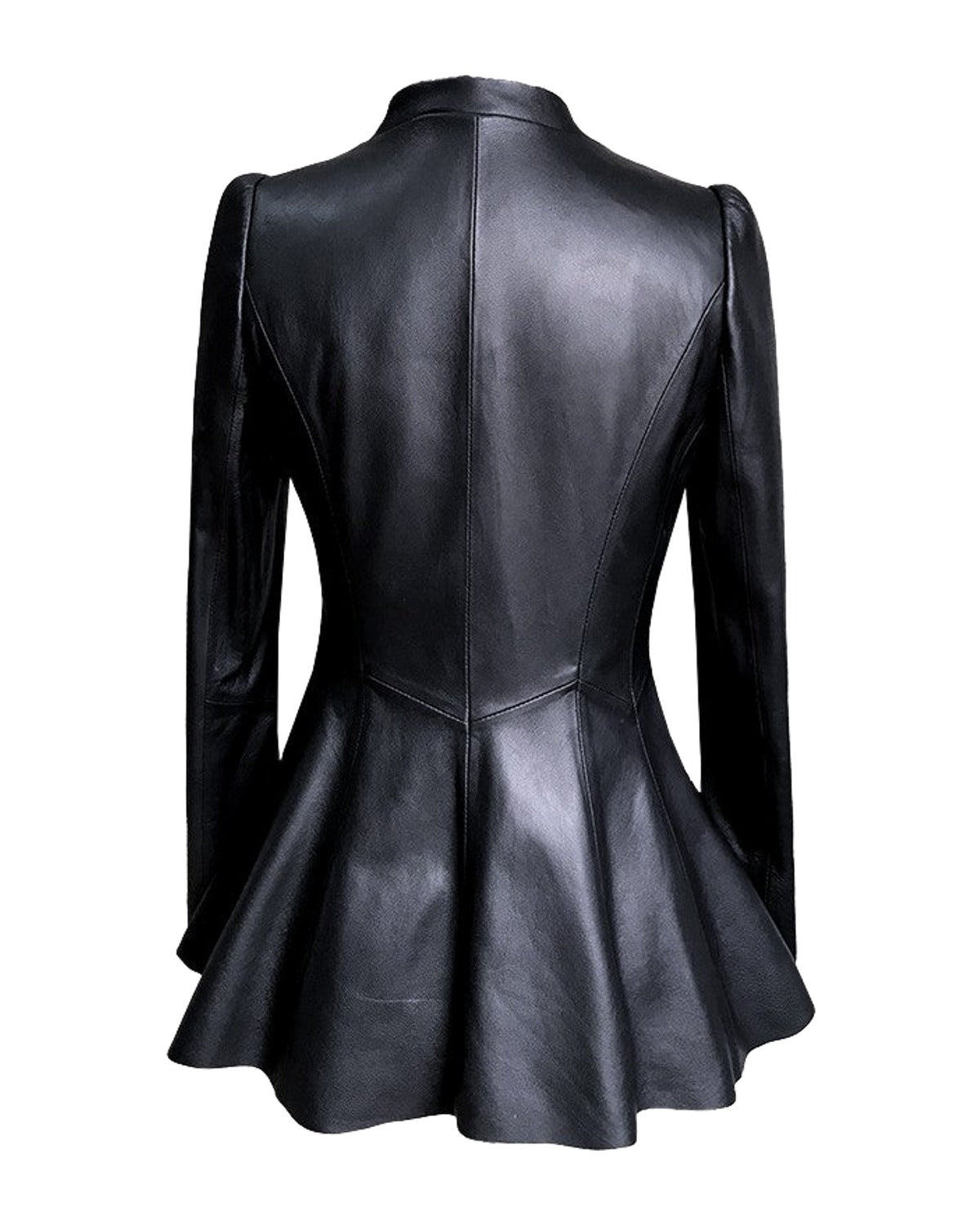 Short Coat Leather Jacket photo 4