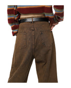 Retro Brown Jeans photo 3