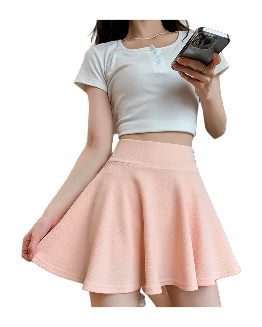 Puffy Skirt High Waist Pleated photo 16