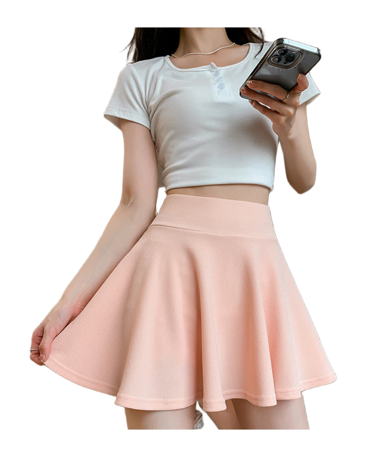 Puffy Skirt High Waist Pleated photo 16