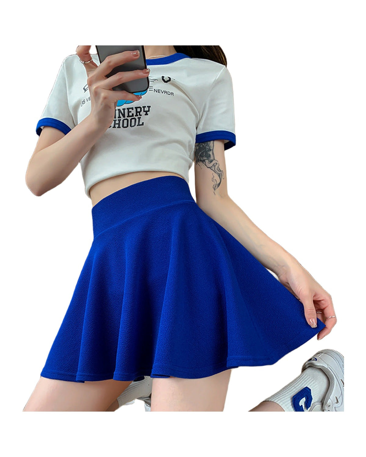Puffy Skirt High Waist Pleated photo 4