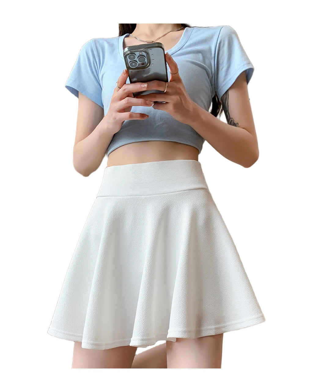 Puffy Skirt High Waist Pleated photo 7