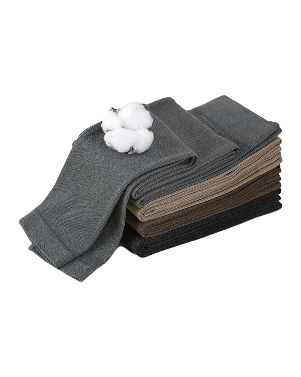 Warm Belly Kneepad High Waist Woollen Trousers photo 2