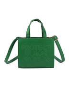 Casual Embossed Candy-colored Shoulder Messenger Bag photo 7