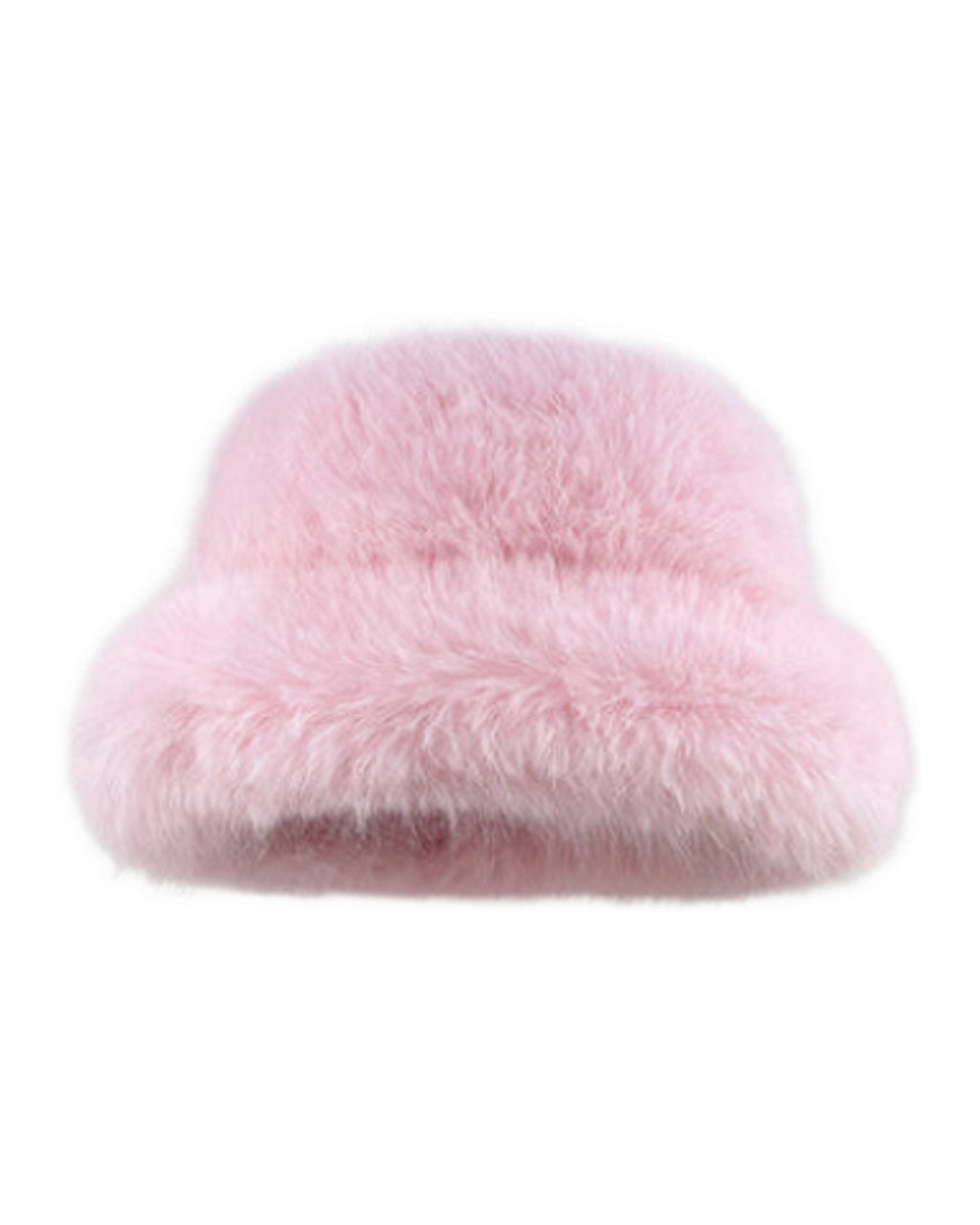 Faux Fur Straw Hat Winter photo 5