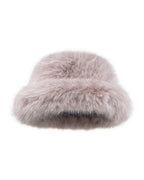 Faux Fur Straw Hat Winter photo 7