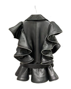 Sheepskin Leather Vest Heavy Work Coat photo 1