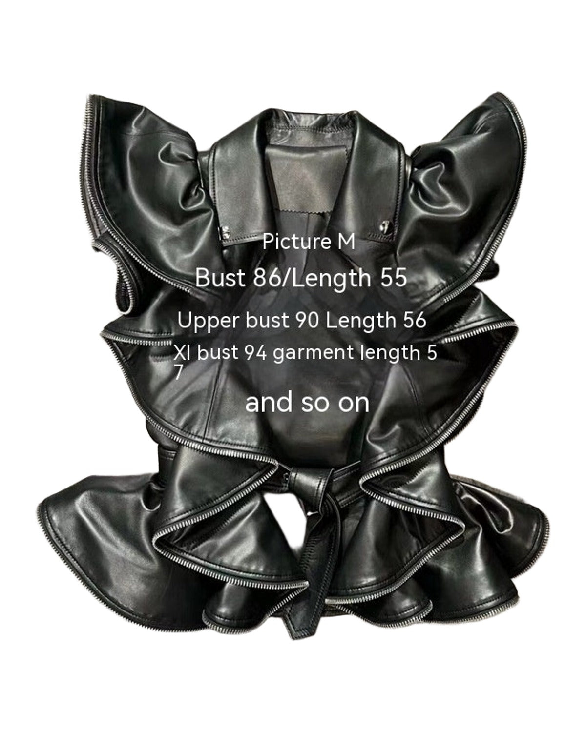 Sheepskin Leather Vest Heavy Work Coat photo 10