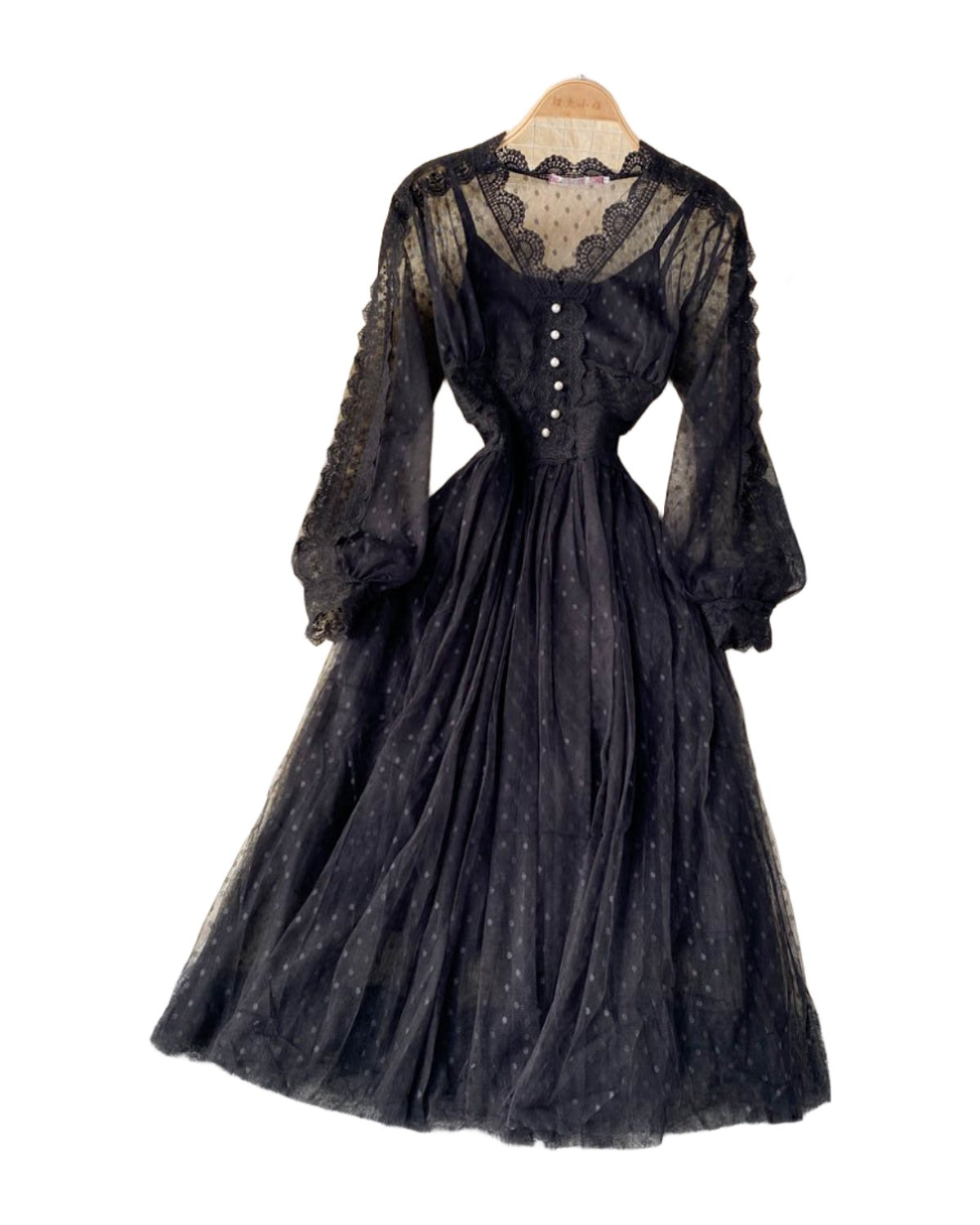 Mesh Midi Dress photo 5
