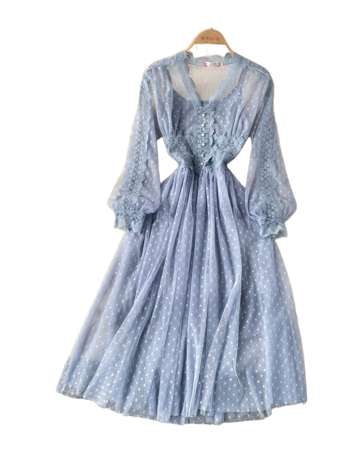 Mesh Midi Dress photo 7