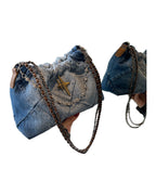 Denim Blue Chain Bag photo 4