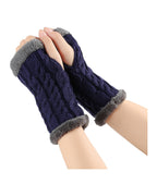 Winter Plush Knitted Gloves photo 1