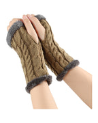Winter Plush Knitted Gloves photo 13