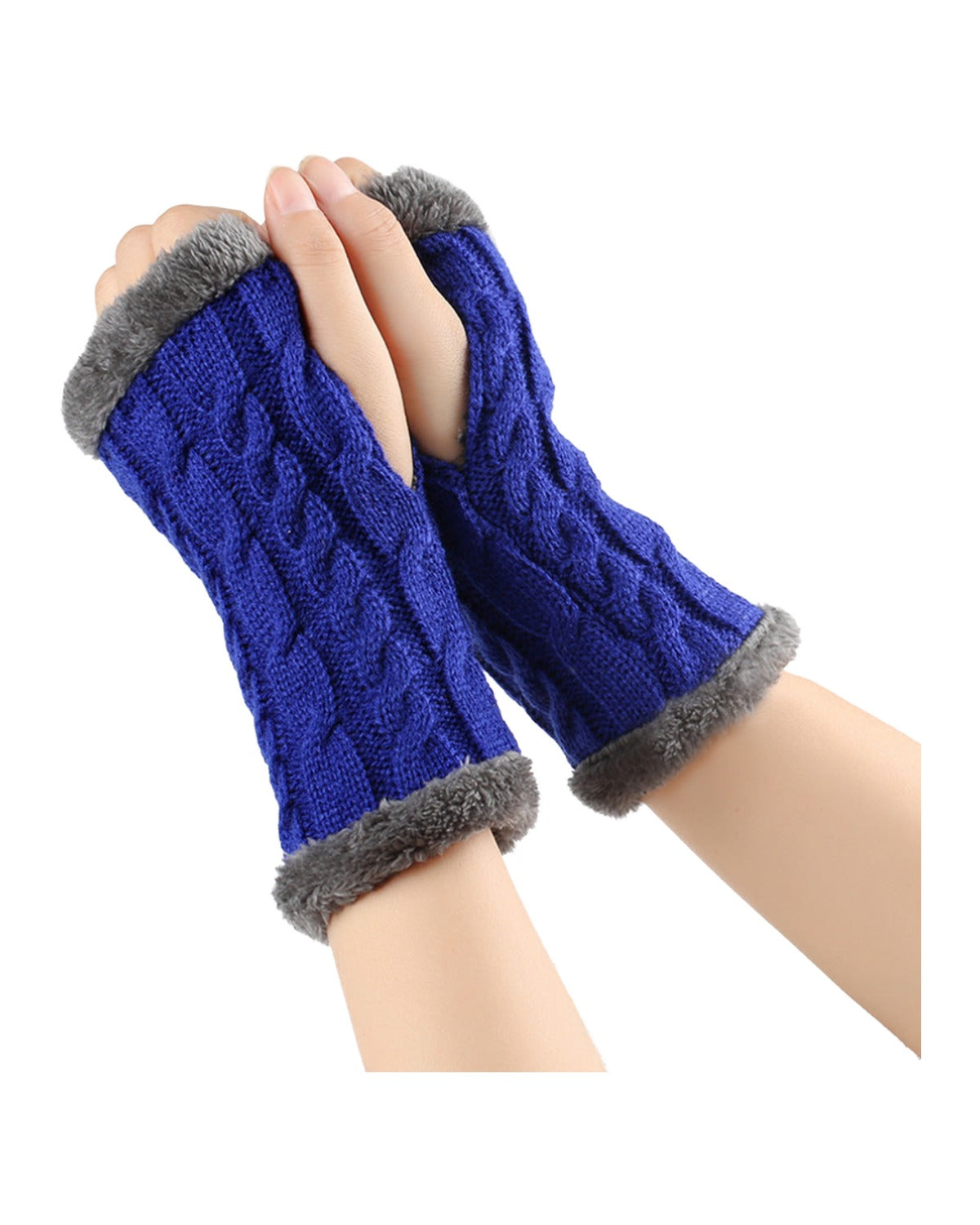 Winter Plush Knitted Gloves photo 24