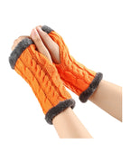 Winter Plush Knitted Gloves photo 26