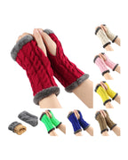Winter Plush Knitted Gloves photo 4