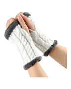 Winter Plush Knitted Gloves photo 7