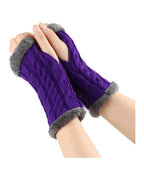 Winter Plush Knitted Gloves photo 8