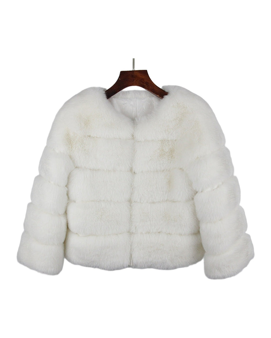Fox Faux Fur Coat photo 11