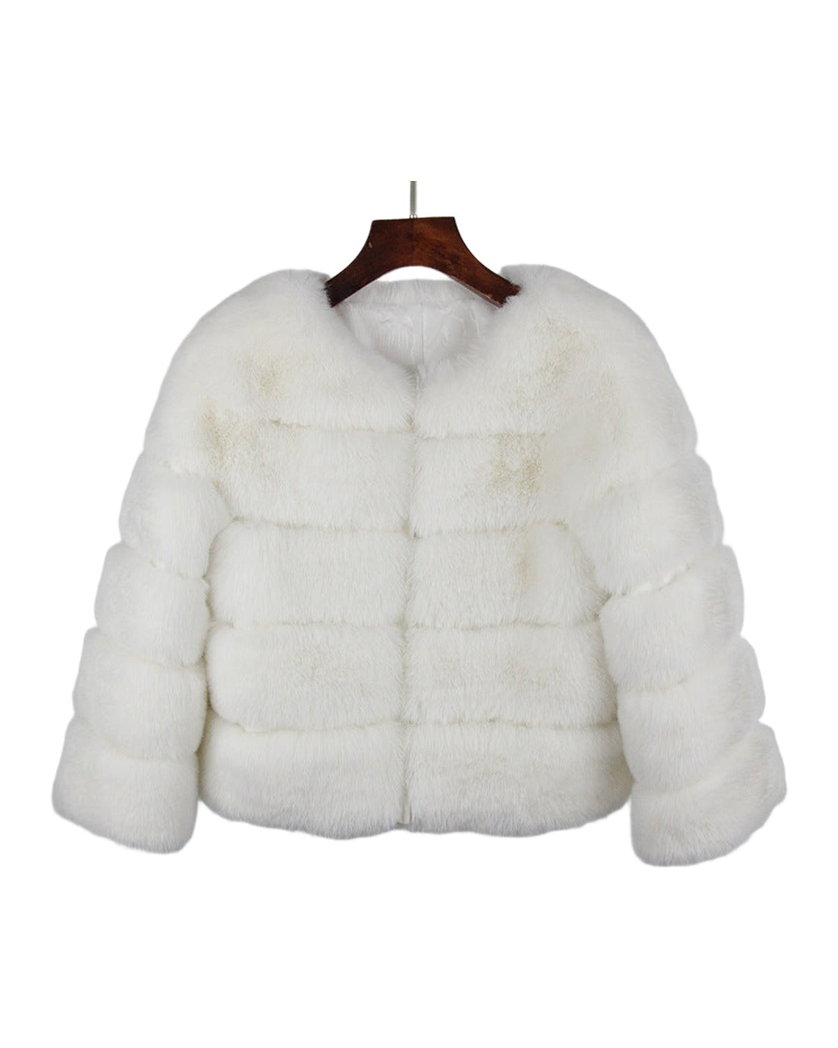 Fox Faux Fur Coat photo 11