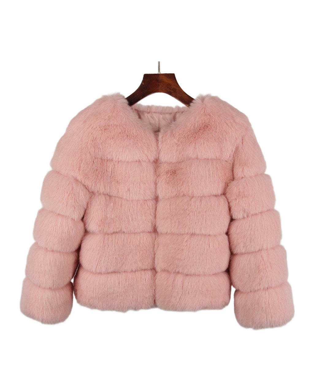 Fox Faux Fur Coat photo 12