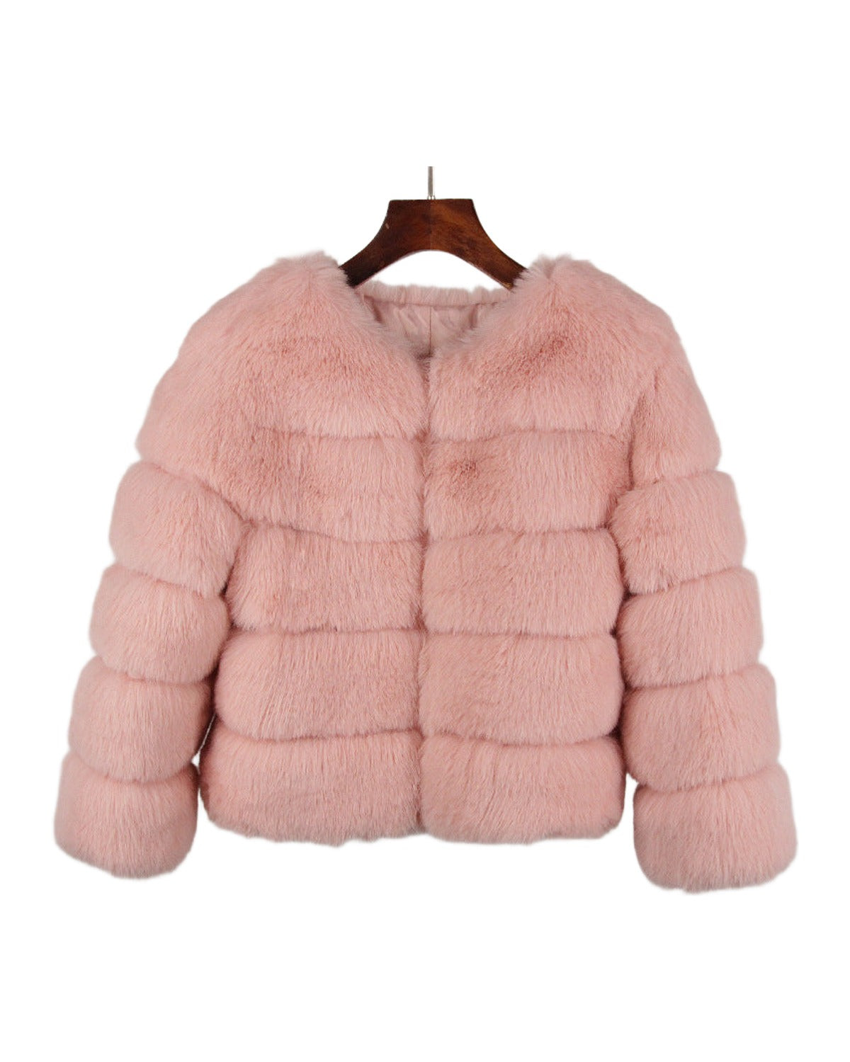 Fox Faux Fur Coat photo 12