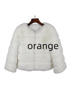 Fox Faux Fur Coat photo 2