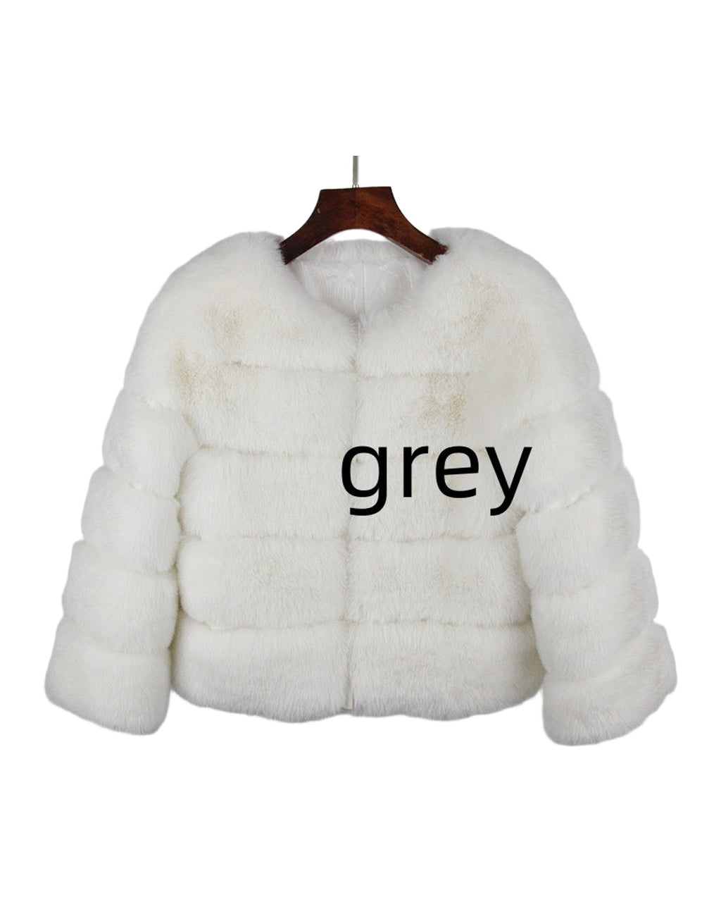 Fox Faux Fur Coat photo 3