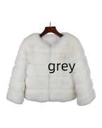 Fox Faux Fur Coat photo 3